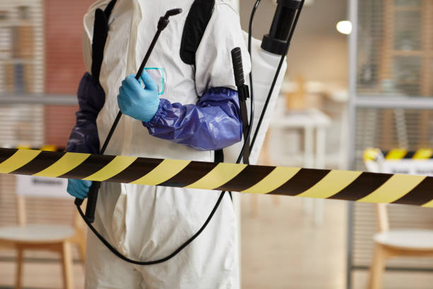 Professional Biohazard technician working in Fork, MD